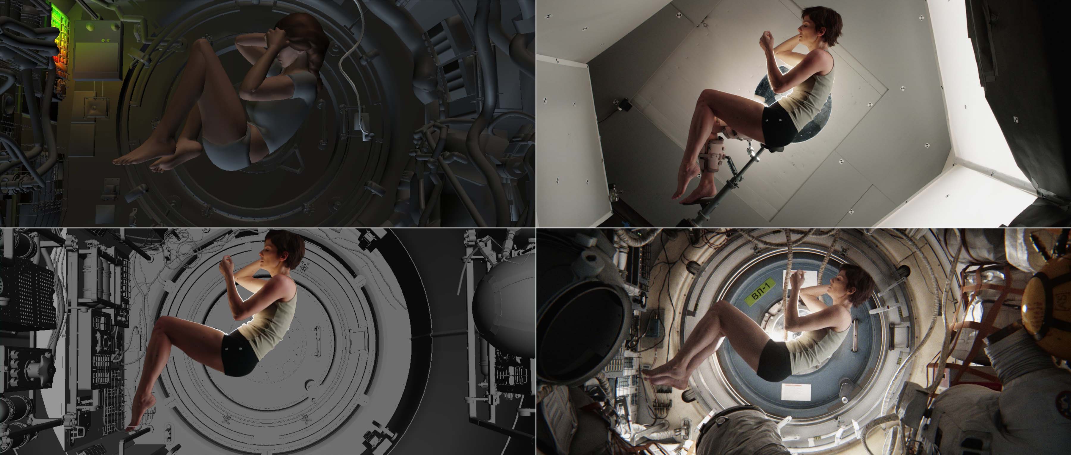 Articolo gravità ISS - Film "Gravity"