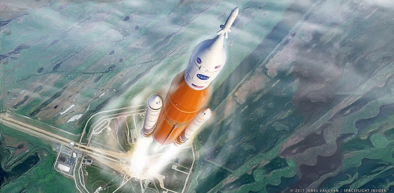 Lo Space Launch System sarà "il razzo più potente mai costruito" che permetterà alla NASA di avere un ruolo da protagonista nelle future missioni su Marte.