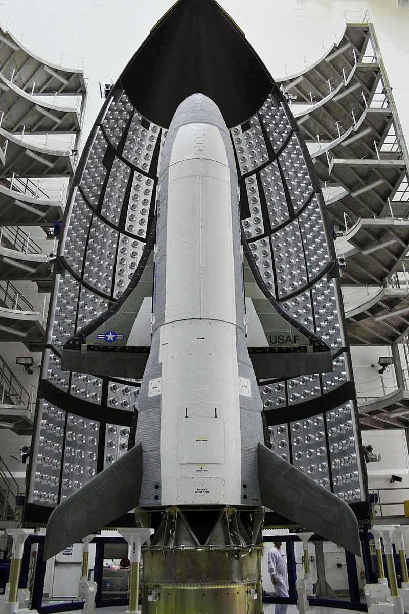 Boeing X-37B inside Atlas 