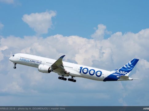 Airbus A350 decollo automatico