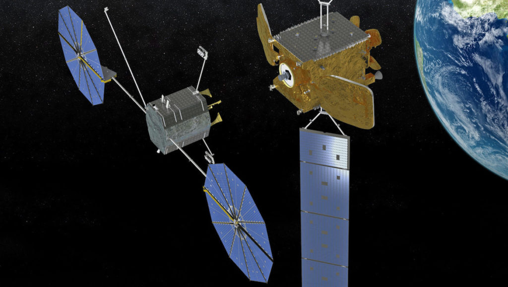 Prima manutenzione in orbita GEO