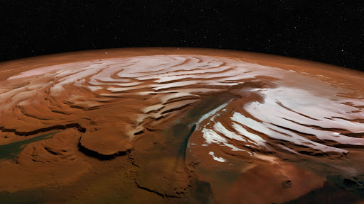 laghi salati su Marte