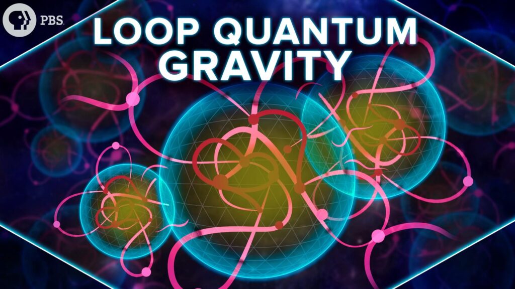 Illustration of loop quantum gravity (LQG), a theory describing the quantum properties of the universe, gravity, and quantum space-time, merging quantum mechanics and general relativity. Credits: PBS