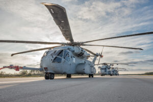 Elicottero Sikorsky CH-53K. Crediti: Lockheed Martin.