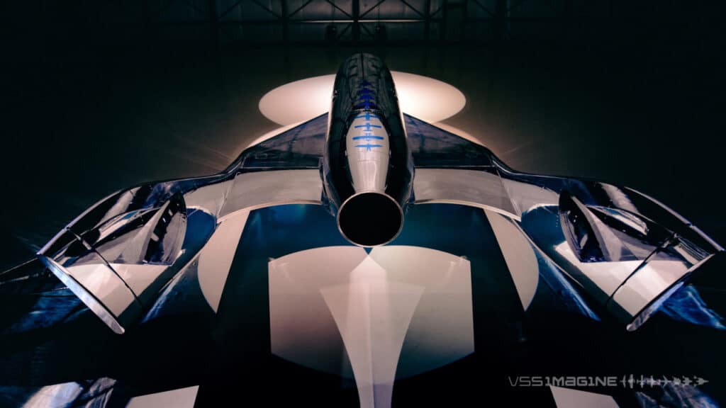 Un design innovativo unito a sistemi tecnologici avanzati: la Virgin Galactic presenta la nuova SpaceShip III.