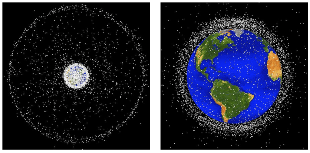 Come avviene rientro detriti spaziali atmosfera