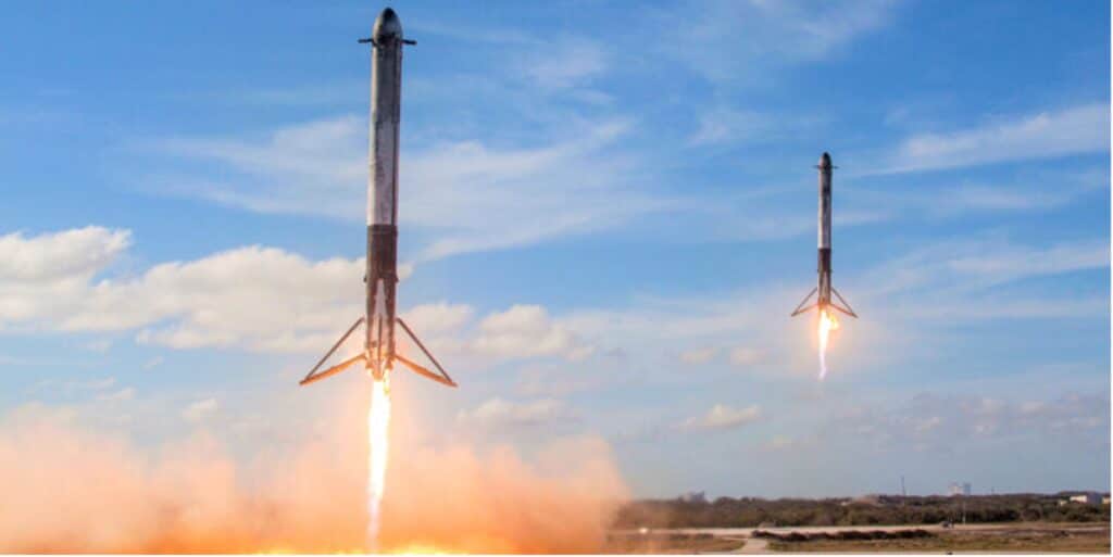 booster Falcon 9 decimo lancio
