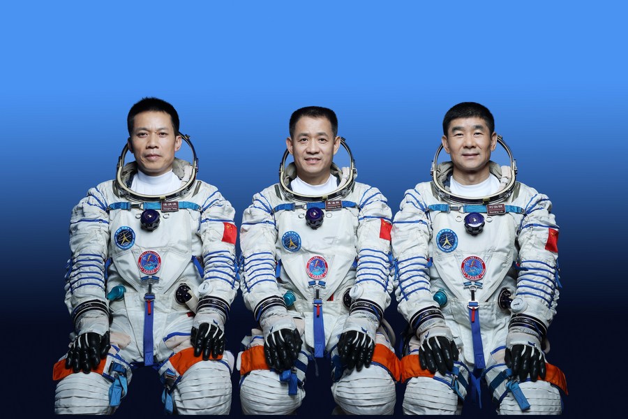 Primi astronauti cinesi sulla Tiangong 3 Credits: CCTV