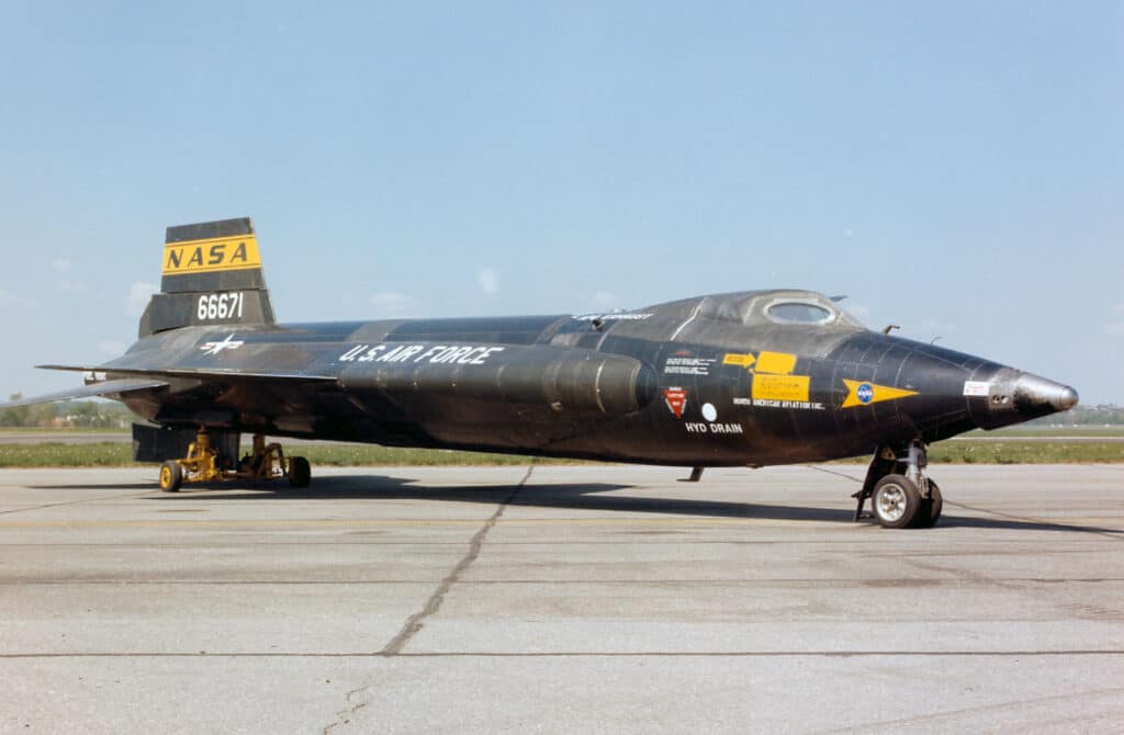 DAYTON, Ohio - North American X-15A-2 al National Museum of the United States Air Force. Crediti: U.S. Air Force photo.