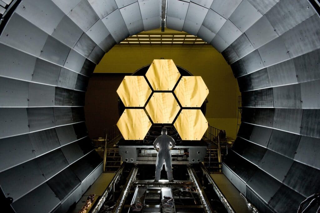 James Webb Space Telescope. Credit: ESA