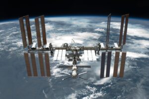 Immagine della International Space Station del Maggio 2011.