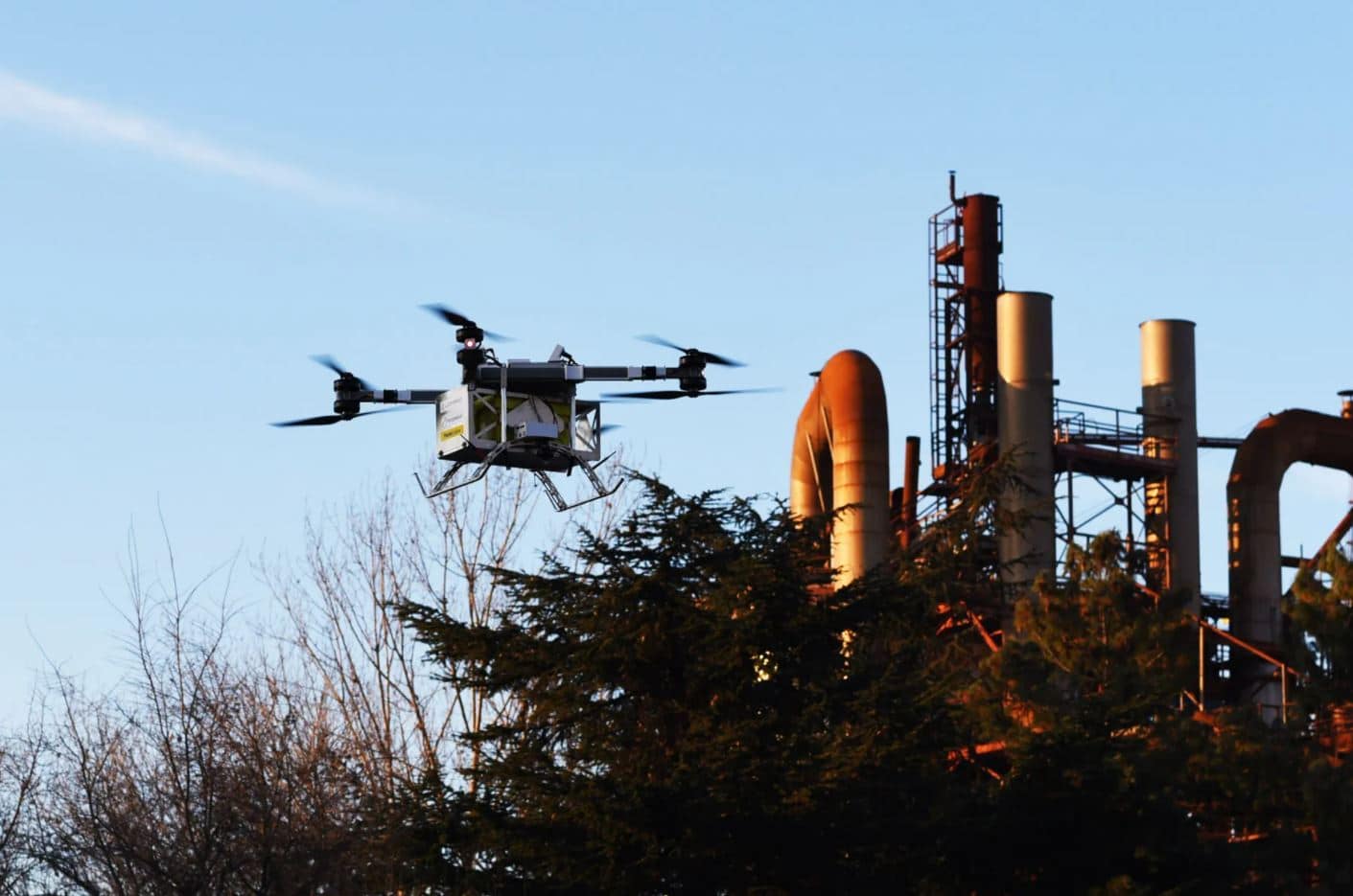 Consegne con droni a Torino Credits: FlyingBasket