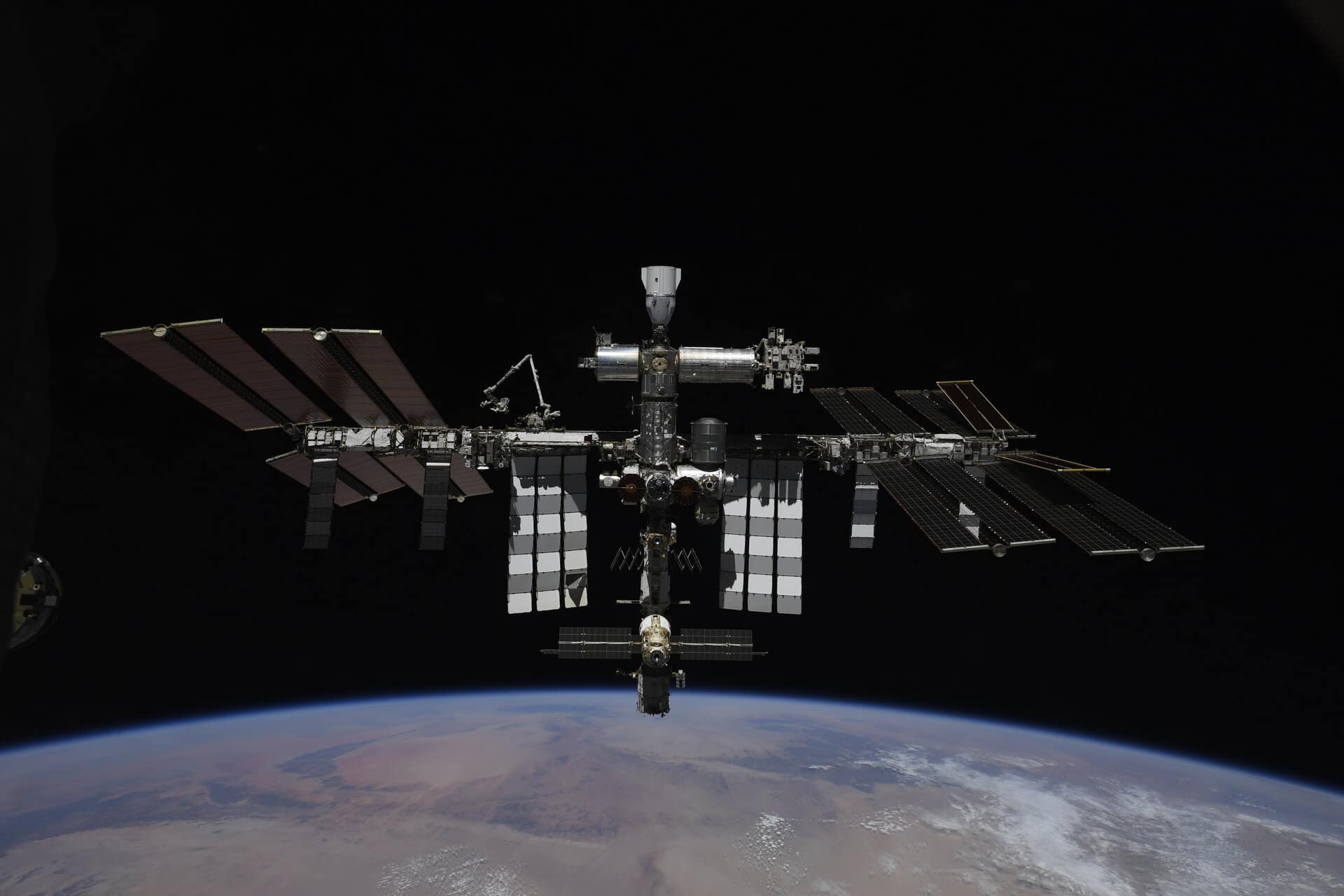 A bordo della Stazione Spaziale Internazionale Credits: ESA