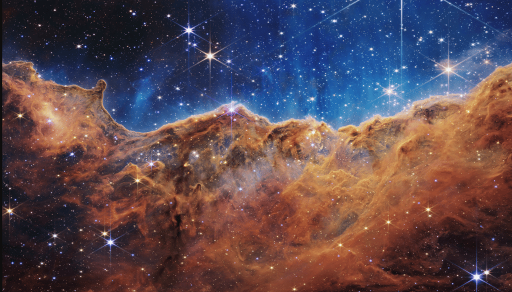 James Webb Telescope, Nebulosa Carina, Credits Nasa