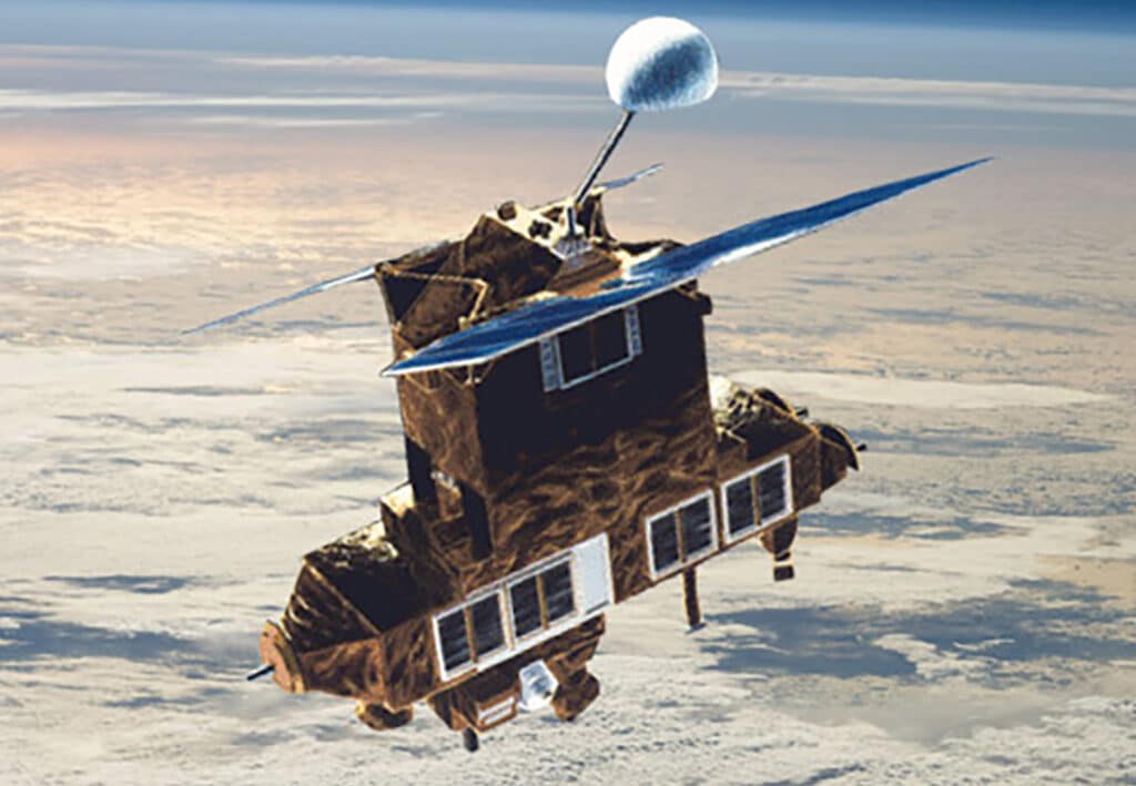 Satellite in caduta libera sulla Terra