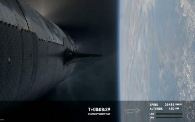 La navicella Starship raggiunge per la prima volta lo spazio a velocità orbitale