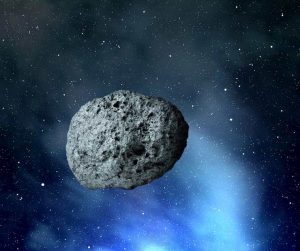 Asteroide nello spazio