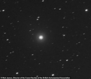 La 'Cometa dalle Corna'