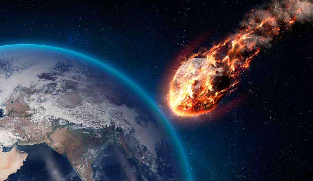 Asteroide in rotta di collisione con la Terra