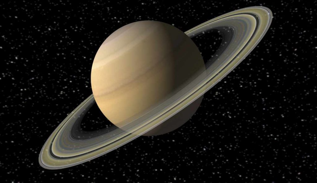 Saturno e i suoi anelli