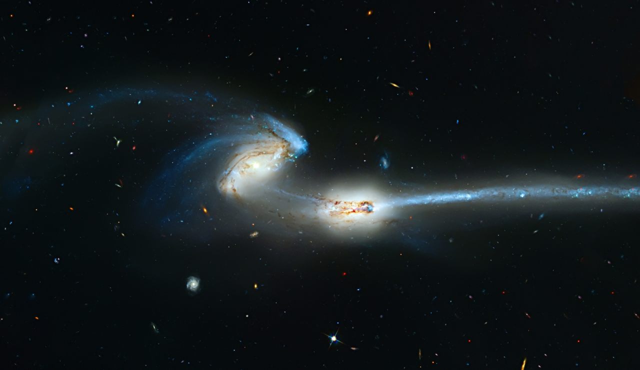 3000 km per second space, era collision | Two galaxies have given birth to a new object – Photo – CUENEWS