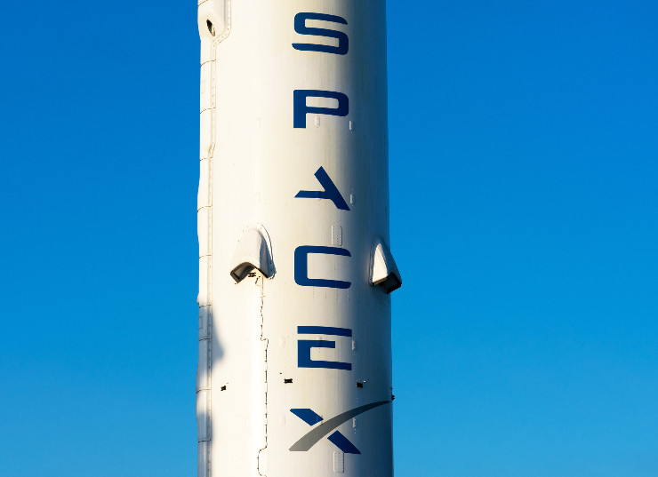 Primo stadio di un Falcon 9 di SpaceX