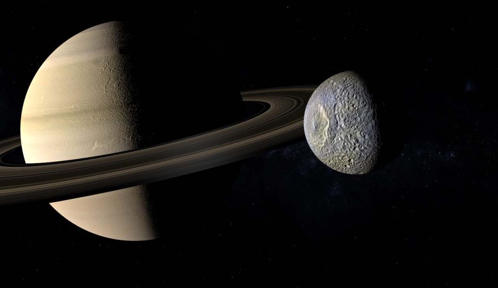 saturno e mimas