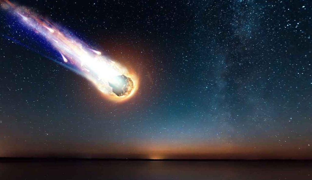 Un meteorite grande quanto un'automobile