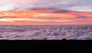 Cielo al tramonto