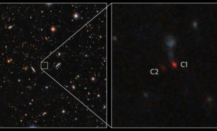 Collisione dei due buchi neri (ScienceAlert foto)