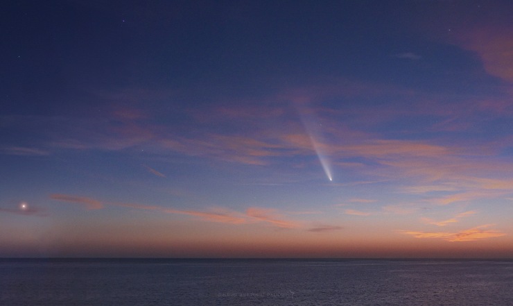 la cometa del secolo