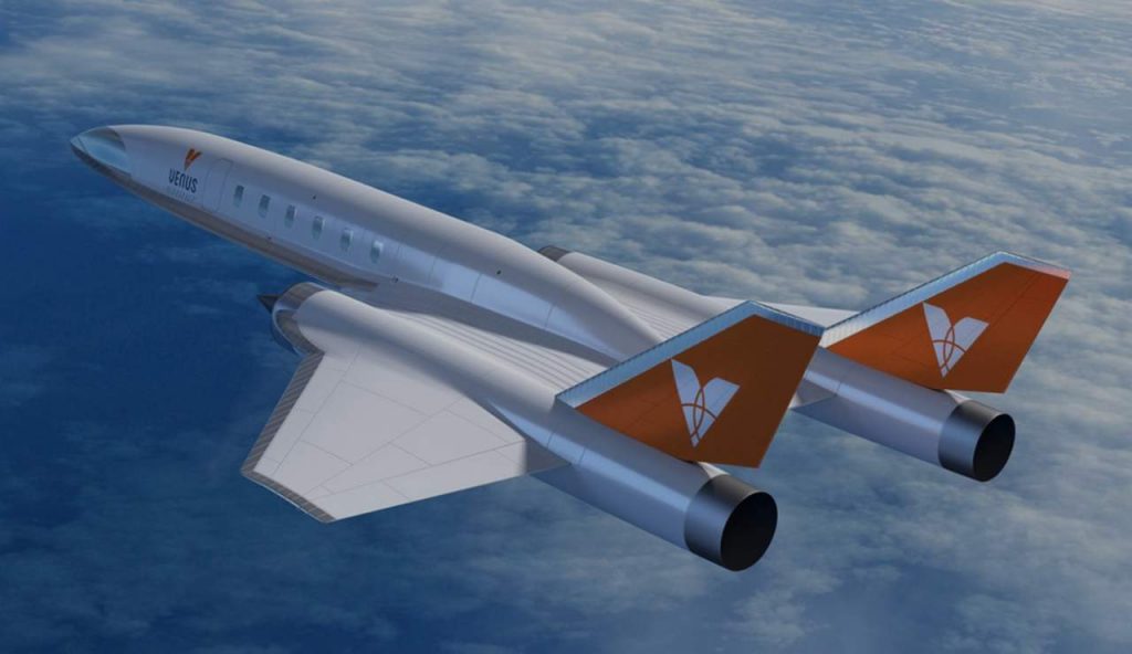 Concept dell'aereo ipersonico della Venus Aerospace