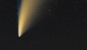 Illustrazione di una cometa (Pixabay)