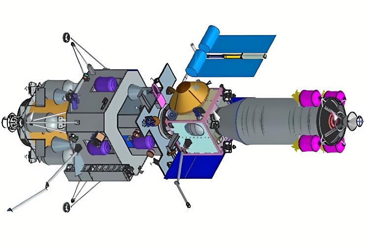 Illustrazione del Chandrayaan 4 (ISRO)