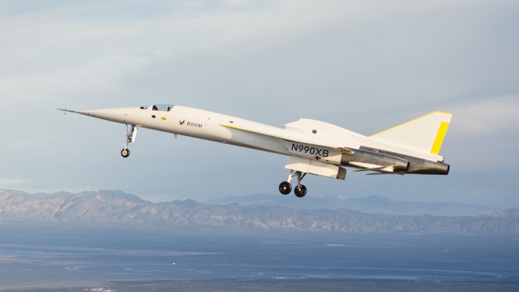 XB-1 (Boom Supersonic foto)