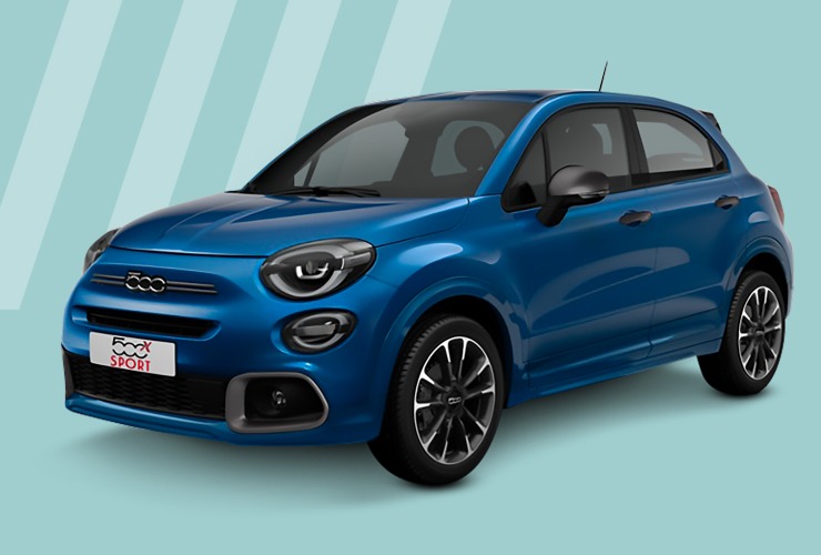 Illustrazione della Fiat 500X (Fiat.it)