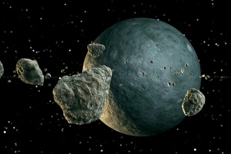 Asteroidi vicino ad un pianeta