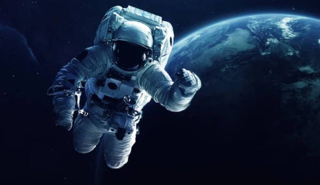 Astronauta in esplorazione (Depositphotos)