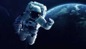 Astronauta in esplorazione (Depositphotos)