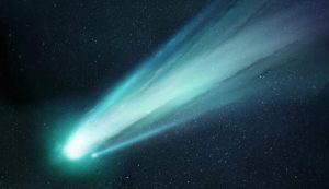 Cometa che solca i cieli