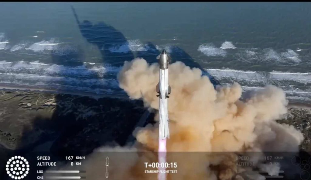 Illustrazione del lancio effettuato il 16 gennaio (SpaceX)