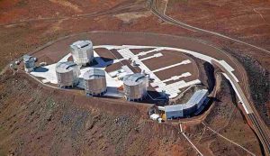 Illustrazione dell'Osservatorio Paranal (Wikipedia ESO)