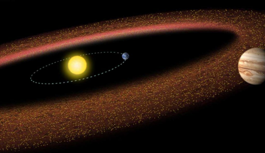 Fascia di asteroidi (NASA's Jet Propulsion Laboratory foto)