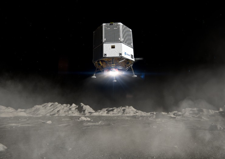 Lander lunare (ESA foto)