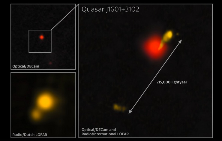 L'incredibile rivelazione individuata da LOFAR (SciTech Daily - youtube screenshot)