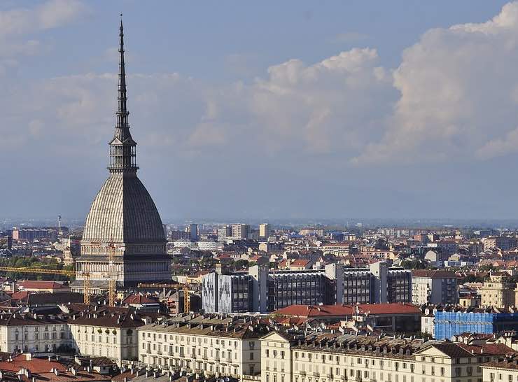 Skyline della città di Torino