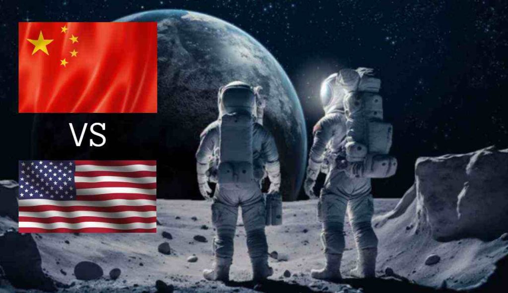 Lotta tra USA e Cina per la Luna (Depositphotos foto)