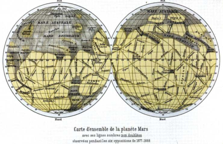 Mappa di Marte